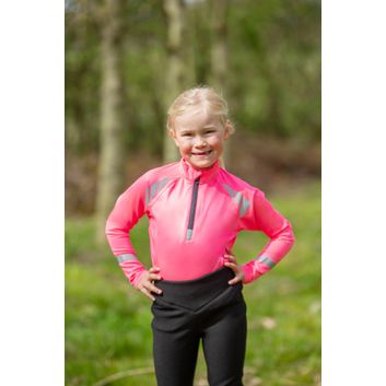Reflector Children's Base Layer by Hy Equestrian - Pink