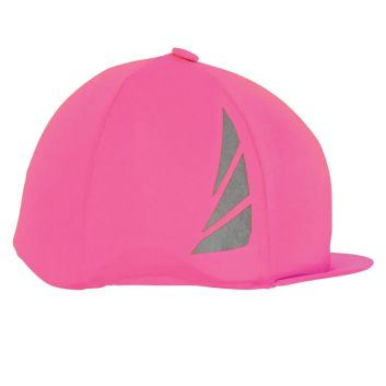 Reflector Hat Cover by Hy Equestrian - Pink