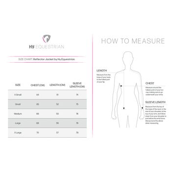 Reflector Jacket by Hy Equestrian - Pink alternative