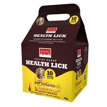 Rockies Flavoured Health Lick - Banana alternative