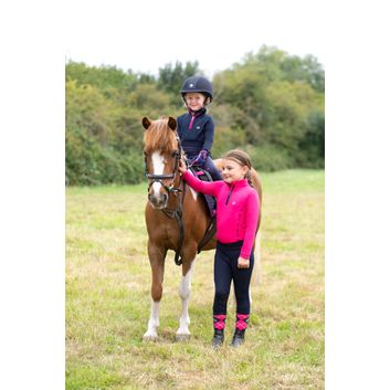 Sara Base Layer By Little Rider - Navy/Pink alternative