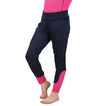 Sara Riding Tights By Little Rider - Navy/Pink
