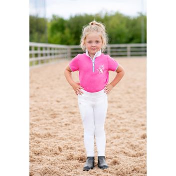 Sara Riding Tights By Little Rider - White