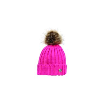 Sheila Bobble Hat by Little Rider - Pink