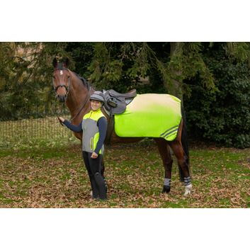 Silva Flash Reflective Leg Band by Hy Equestrian - Reflective Silver alternative