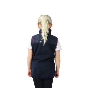 Sophia Gilet by Little Rider - Navy/Pink alternative