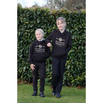 Supreme Products Active Junior Show Rider Hoodie - Black/Gold alternative