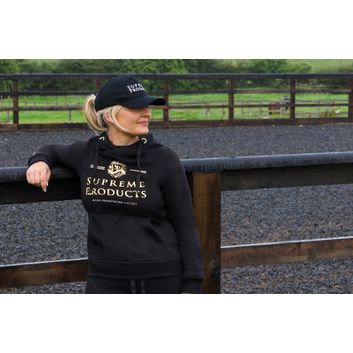 Supreme Products Active Show Rider Hoodie - Black/Gold