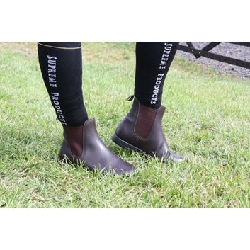 Supreme Products Show Ring Jodhpur Boots - Brown