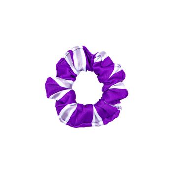 Supreme Products Show Scrunchie - Purple/Lilac Stripe