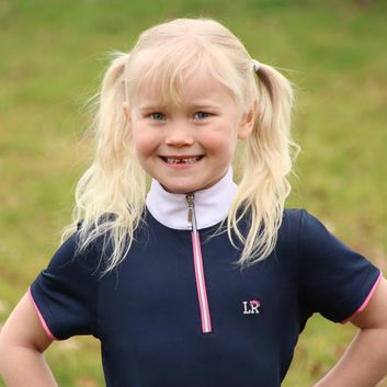 Susan Show Shirt by Little Rider - Navy alternative