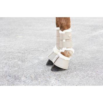 Coldstream Bowden Brushing Boots (Pack of 2) - Latte alternative