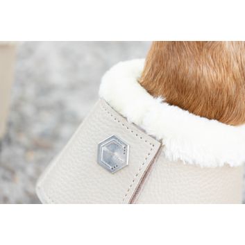 Coldstream Bowden Over Reach Boots (Pack of 2) - Latte alternative