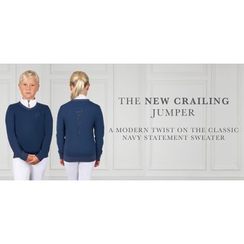 Coldstream Next Generation Crailing Performance Sweater - Oxford Blue alternative