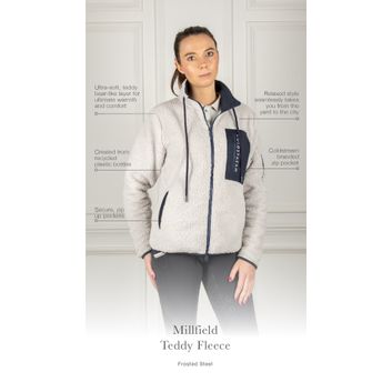 Coldstream Next Generation Millfield Teddy Fleece - Frosted Steel alternative