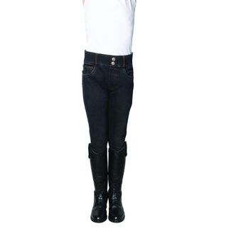 Hy Equestrian Elevate Mizs Style Denim Breeches Black alternative