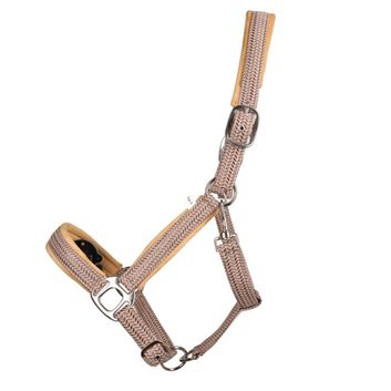Hy Equestrian Mermaid Shimmer Head Collar and Lead Rope Set - Full alternative
