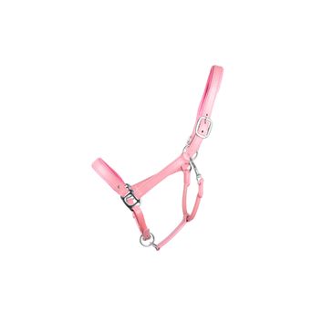 Serena Leather Head Collar by Little Rider Pink