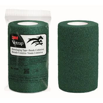 3M Vetrap™ Equine Cohesive Bandage - Hunter Green