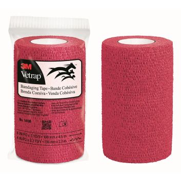 3M Vetrap™ Equine Cohesive Bandage - Red