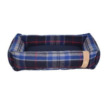 Companion Country Snuggle Dog Bed - Navy Check alternative