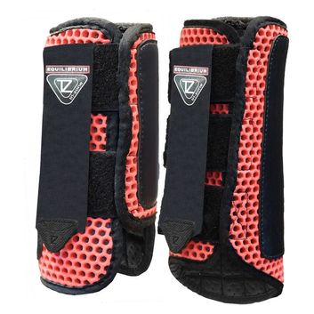 Equilibrium Tri-Zone Impact Sports Boots - Red