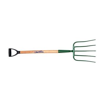 Fyna-Lite Ash Handle Manure Fork - D Handle (5PWD)