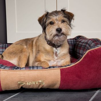 Scruffs Highland Box Bed - Red alternative