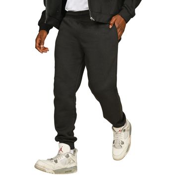 Casual Classics Premium Combed 330 Tall Jogpants - Black