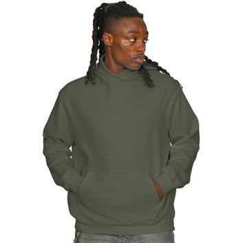 Casual Classics Ringspun Blended 280 Core Hood - Khaki Olive alternative
