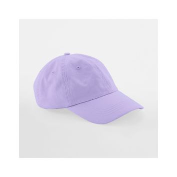 Beechfield Junior Low Profile 6 Panel Dad Cap Lavender
