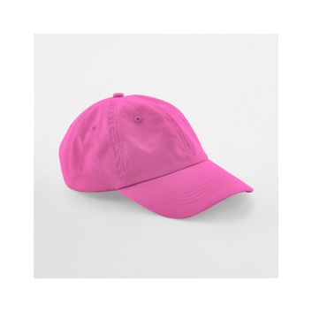 Beechfield Low Profile 6 Panel Dad Cap_x000D_ True Pink