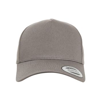 Flexfit 5 Panel Curved Classic Snapback Grey