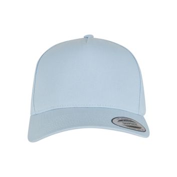 Flexfit 5 Panel Curved Classic Snapback Light Blue