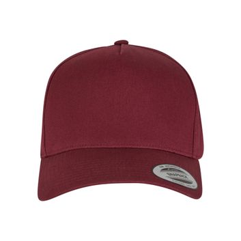 Flexfit 5 Panel Curved Classic Snapback Maroon