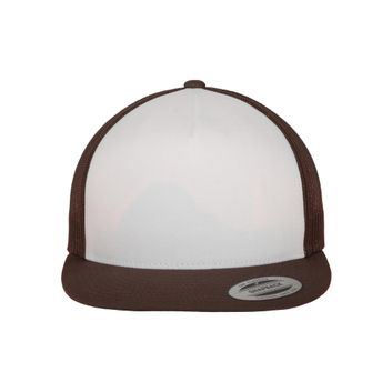 Flexfit Classic Trucker Brown/White/Brown
