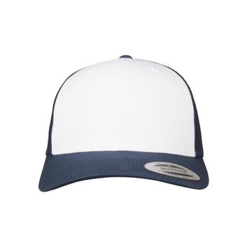 Flexfit Retro Trucker Colored Front Navy/White/Navy
