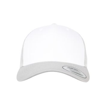 Flexfit Retro Trucker Colored Front Silver/White/Silver