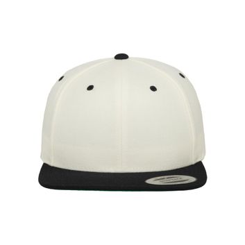 Flexfit Two Tone Classic Snapback Cap Natural/Black