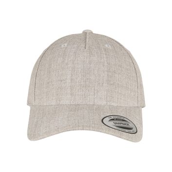 Flexfit YP Classics 5 Panel Premium Cap _x000D_ Heather Grey