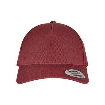 Flexfit YP Classics 5 Panel Premium Cap _x000D_ Maroon