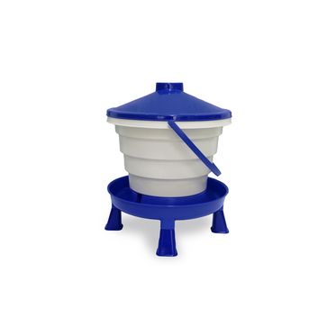 Gaun Bucket Drinker with Legs Blue/White