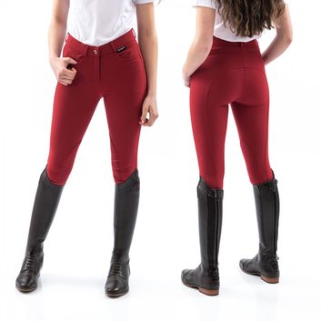 Whitaker B126L Sawley Ladies Breeches Crimson