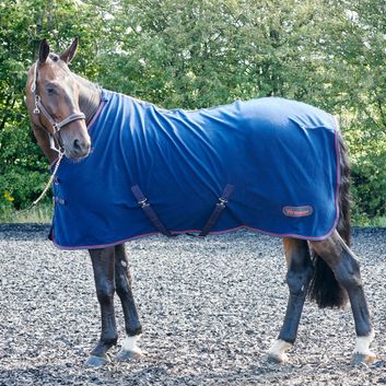 Whitaker R204 Rastrick Fleece Rug Navy alternative