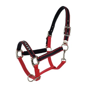 Whitaker Hc198 Padded Fleece Headcollar Red/Navy alternative
