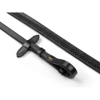 Whitaker Rer048A Eastwood Rubber Reins Black
