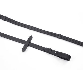 Whitaker Rer054 Ready To Ride Webbed Reins Black alternative