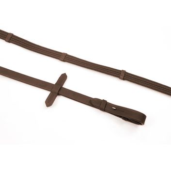 Whitaker Rer054 Ready To Ride Webbed Reins Havana alternative