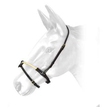 Whitaker Rnb Rope Noseband Black alternative