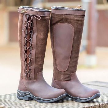 Brogini Wb125 Winchester Lace-Up Country Boots Brown Wide alternative